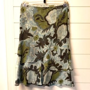 Flirty floral skirt by Ann Taylor
